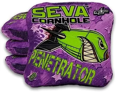 | Penetrator Series | ACL Certified Bags | Premium Quality | Regulation Toss Bags | Dual-Speed | Durable & Weather Resistant | Set of 4 Bags