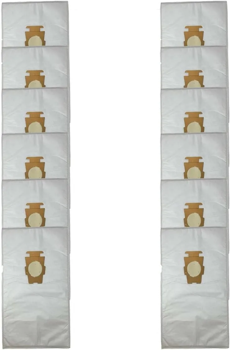 12 Pack Replacement HEPA Micron Cloth Vacuum Bag for Kirby Generation Series G4 G5 G6 G3 G6 Vacuum Models