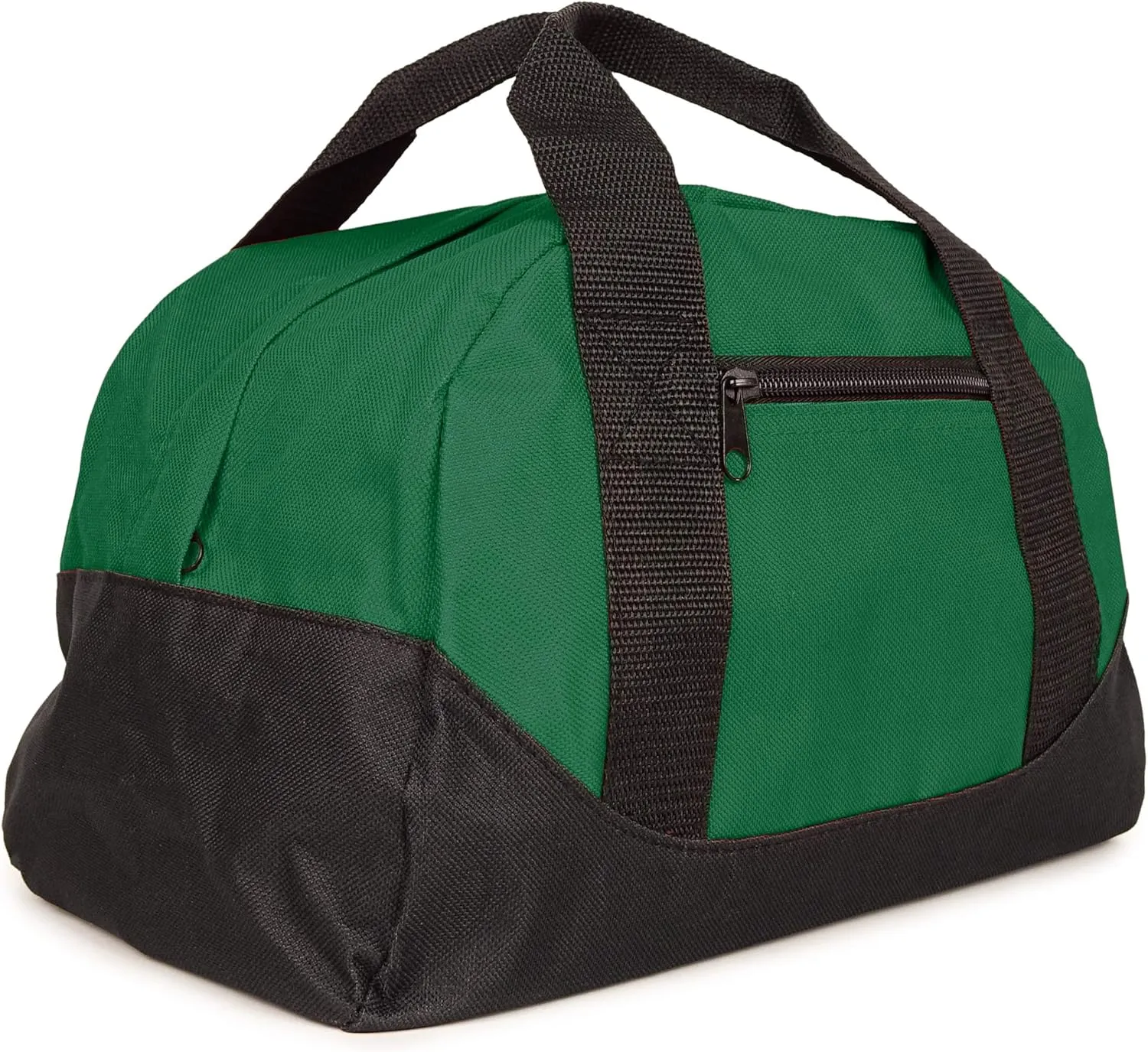 12" Duffel Bag Small Mini Travel Size Sports Gym Bag (Duffle Bag) (Green)
