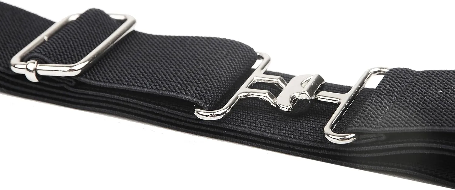 1.5 inch Equestrian Elastic Belt, Stretchable and Comfortable Waist Belt for Women and Girls, Prefect Equestrian Gift