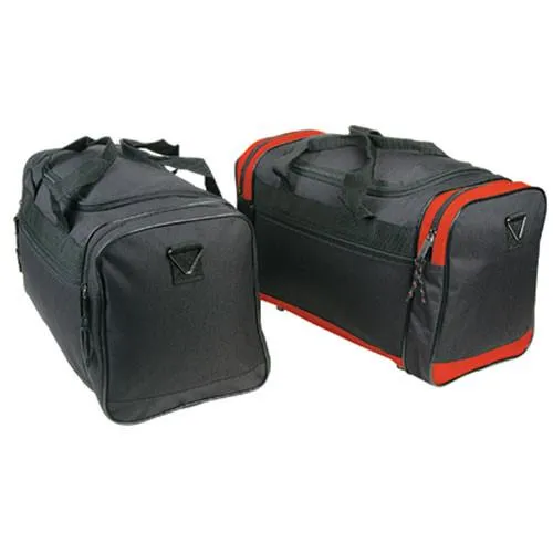 17 in Standard Size Two-Tone Duffle Bag