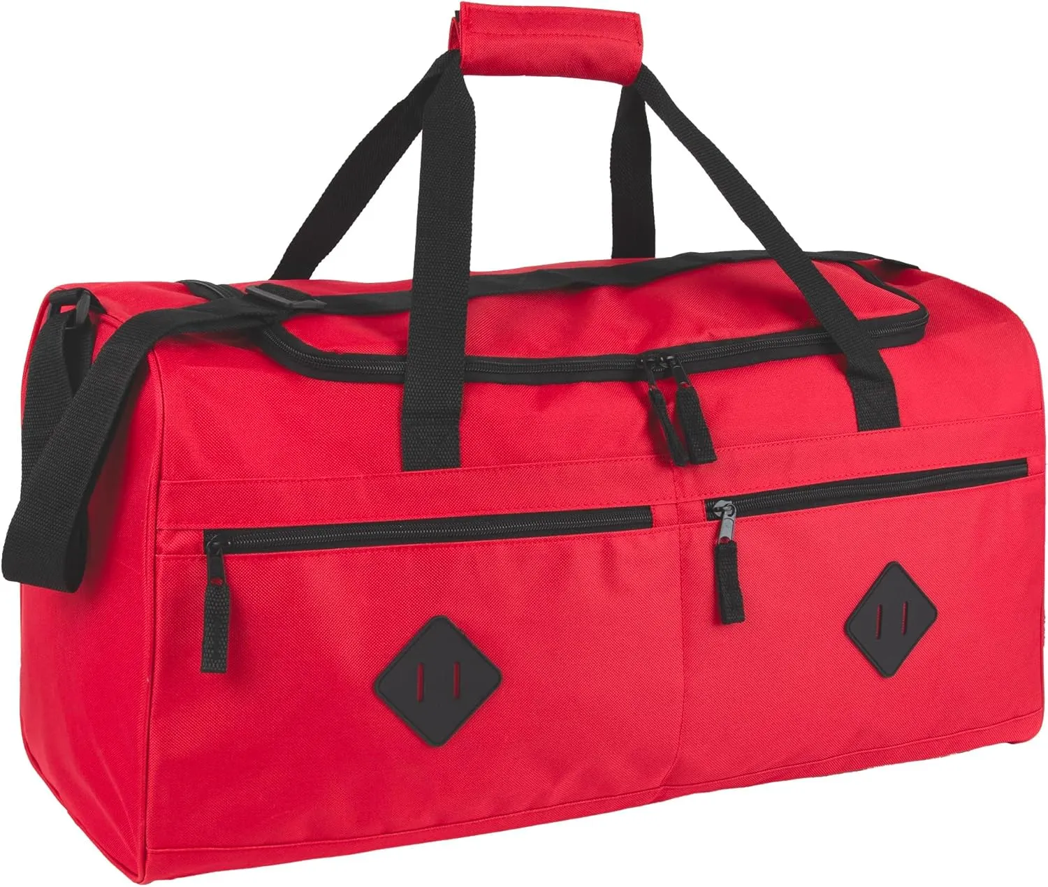 24 Inch 55 Liter Multi Pocket Duffle Bags for Men & Women For Traveling, the Gym, and as Sports Equipment Bag/Organizer
