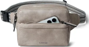 3L Fanny Packs Belt Bag for Women Small Everywhere Crossbody Bag Waist Bag Faux Leather Sling Chest Bag Purse