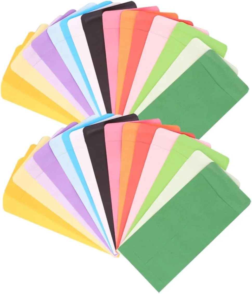 50Pcs Portable Cash Envelopes Chinese Style Money Pouches for Budgeting Present Giving and Organizing Items Envelopes for Cash Saving Tips and More