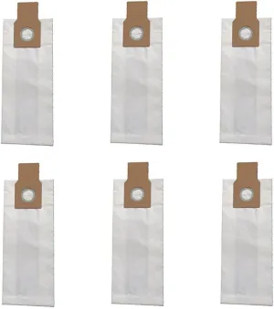 6 Pack Replacement CPP-3 Vacuum Cleaner Bag for Riccar N2000 2150 4510 4812 1970 R20E RHD-1T R20SC for Carpet Pro CPU-1 CPU-1T CPU-2 CPU-2T CPU-75 CPU- 75T CPU-85 CPU-85T CPU-1QD Vacuum Models
