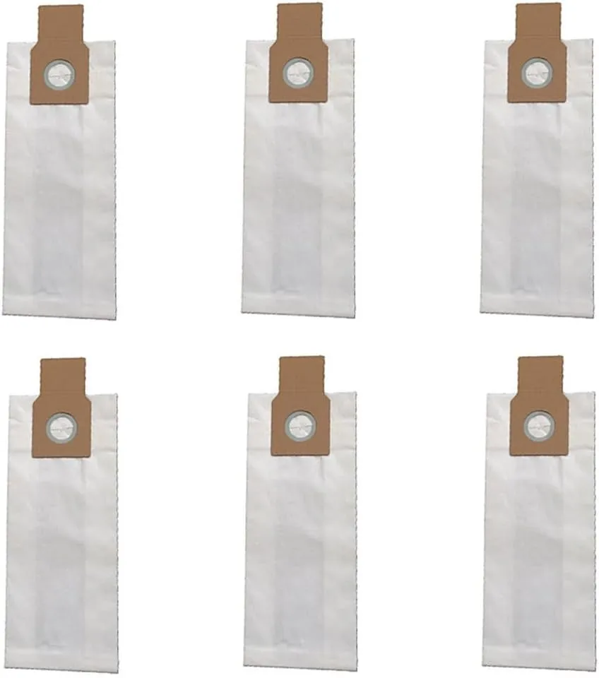 6 Pack Replacement CPP-3 Vacuum Cleaner Bag for Riccar N2000 2150 4510 4812 1970 R20E RHD-1T R20SC for Carpet Pro CPU-1 CPU-1T CPU-2 CPU-2T CPU-75 CPU- 75T CPU-85 CPU-85T CPU-1QD Vacuum Models