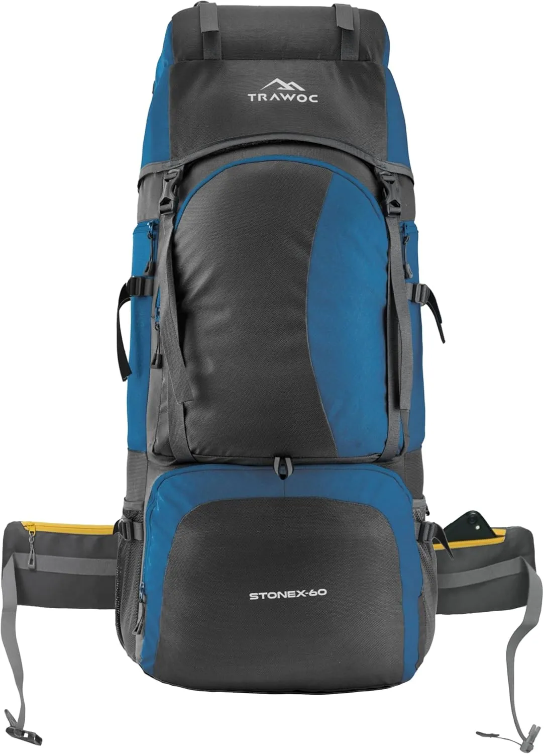 60 Ltr Blue Rucksack