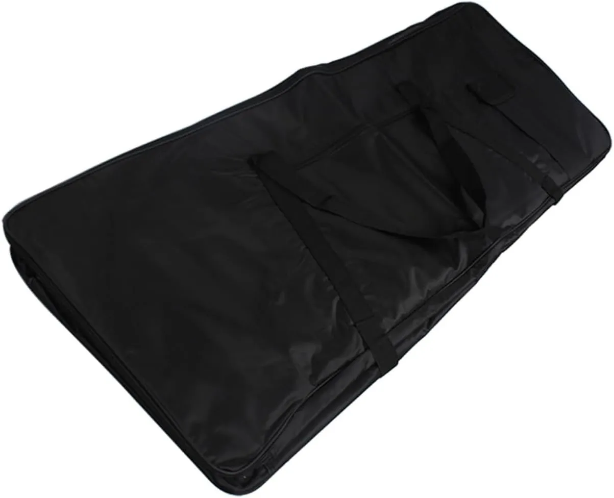 76-key Electronic Keyboard Bag Oxford Cloth Carrying Case for Piano w Shoulder Strap Handle