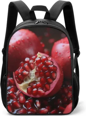 A Gym Artifact, The Canvas Pomegranate Fruit Printed Yoga Storage Bag Is Durable, Wear-resistant And Does Not Strangle Shoulders. It Is Suitable for Both Men And Women