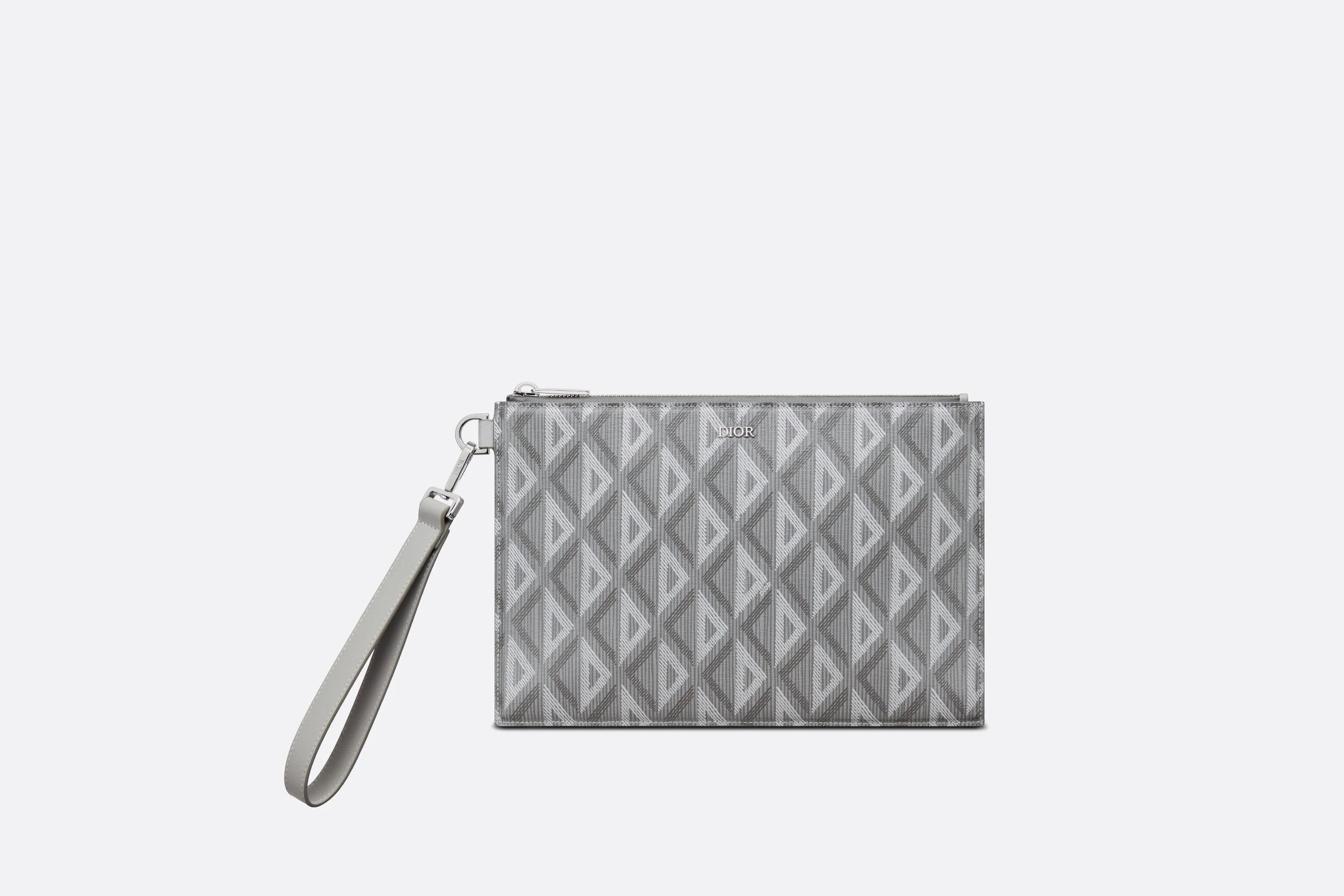 A5 Pouch • Dior Gray CD Diamond Canvas