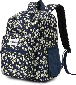 abshoo Classical Basic Travel Backpack For School Water Resistant Bookbag