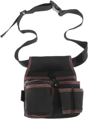 Adjustable Tool Storage Pouch, Portable Electrician Tool Bag, Waist Tool Bag, Multifunction for Electrician Workman