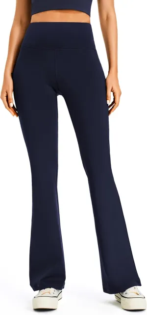 AFITNE Women's Yoga Pants Wide Leg Workout Leggings Flare Casual Lounge Pants with Pockets High Waist and Tummy Control