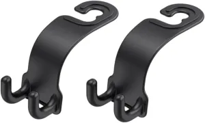 Alipis 2Pcs Car Seat Hooks Multifunctional Organizer Space Saving Hanger for Bags and Clothes Compatible with Various Vehicle Models Durable Storage