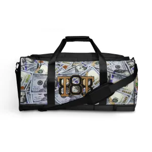 All About the Money Duffle Bag (Black)