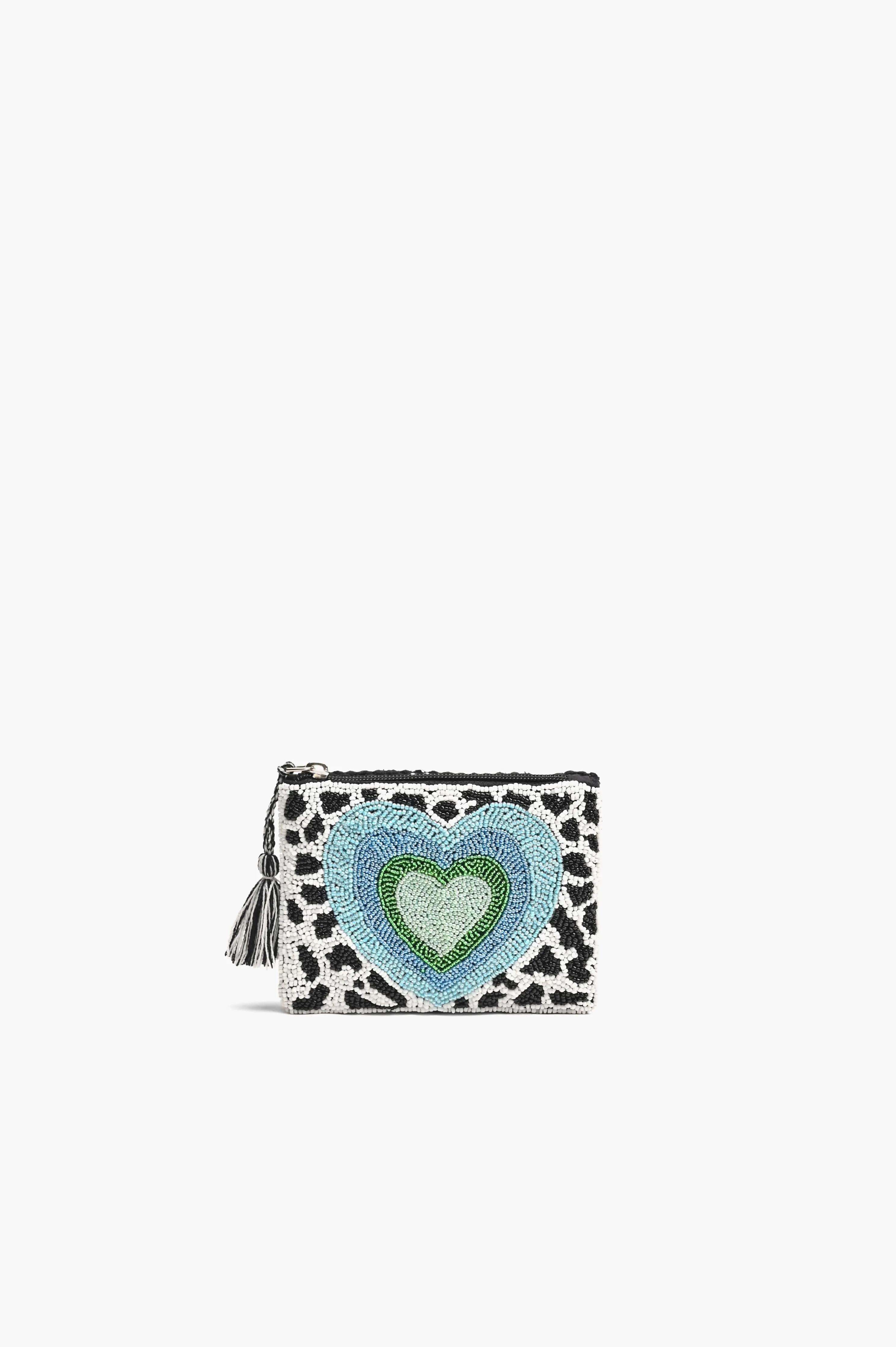 All the Love Coin Bag - Orange Love