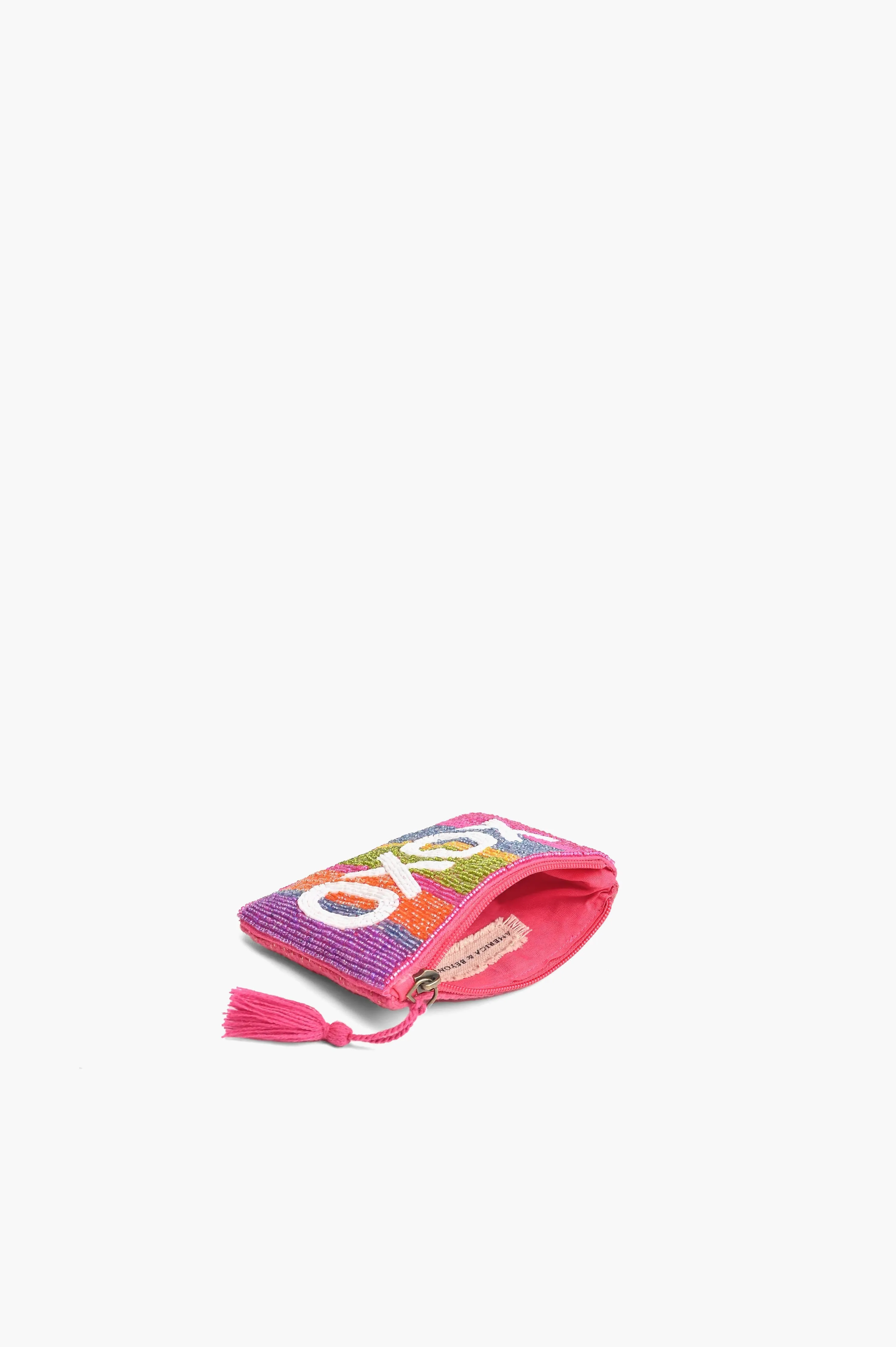 All the Love Coin Bag - Orange Love