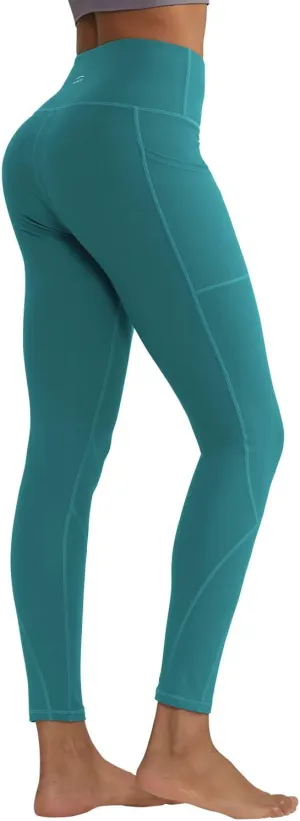 ALONG FIT High Waisted Leggings for Women with 3 Pockets, Tummy Control Yoga Pants for Workout Yoga Casual