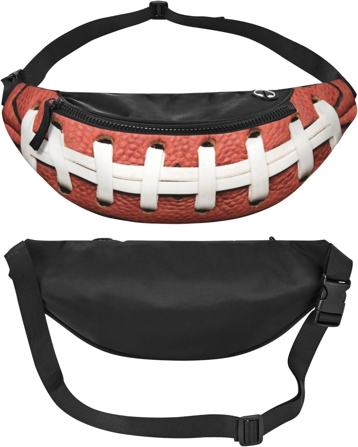 American Football Fanny Pack Waist Bag Adjustable Belt Bag For Men Women Fashion Sling Crossbody Hip Bum Bag Traveling Hiking Cycling Running