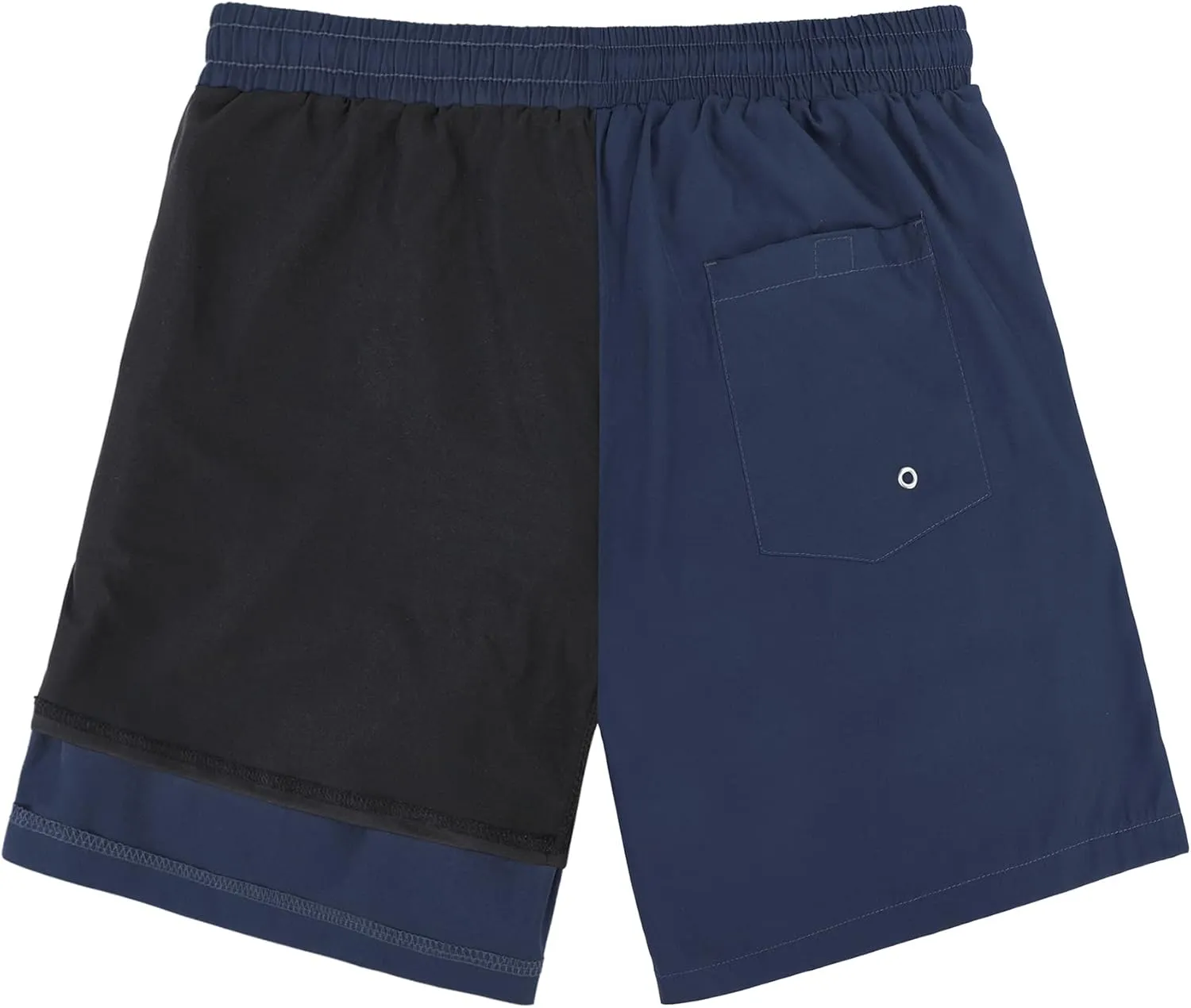 American Trends Mens Swim Trunks with Compression Liner Board Shorts for Men Quick Dry Swimsuits Bathing Suit Swimwear M-XXL