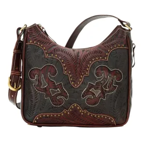 American West Annie's Secret Collection Shoulder Bag with Conceal Carry Pocket on Back