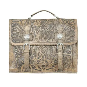 American West Stagecoach Multi Compartment Laptop Briefcase