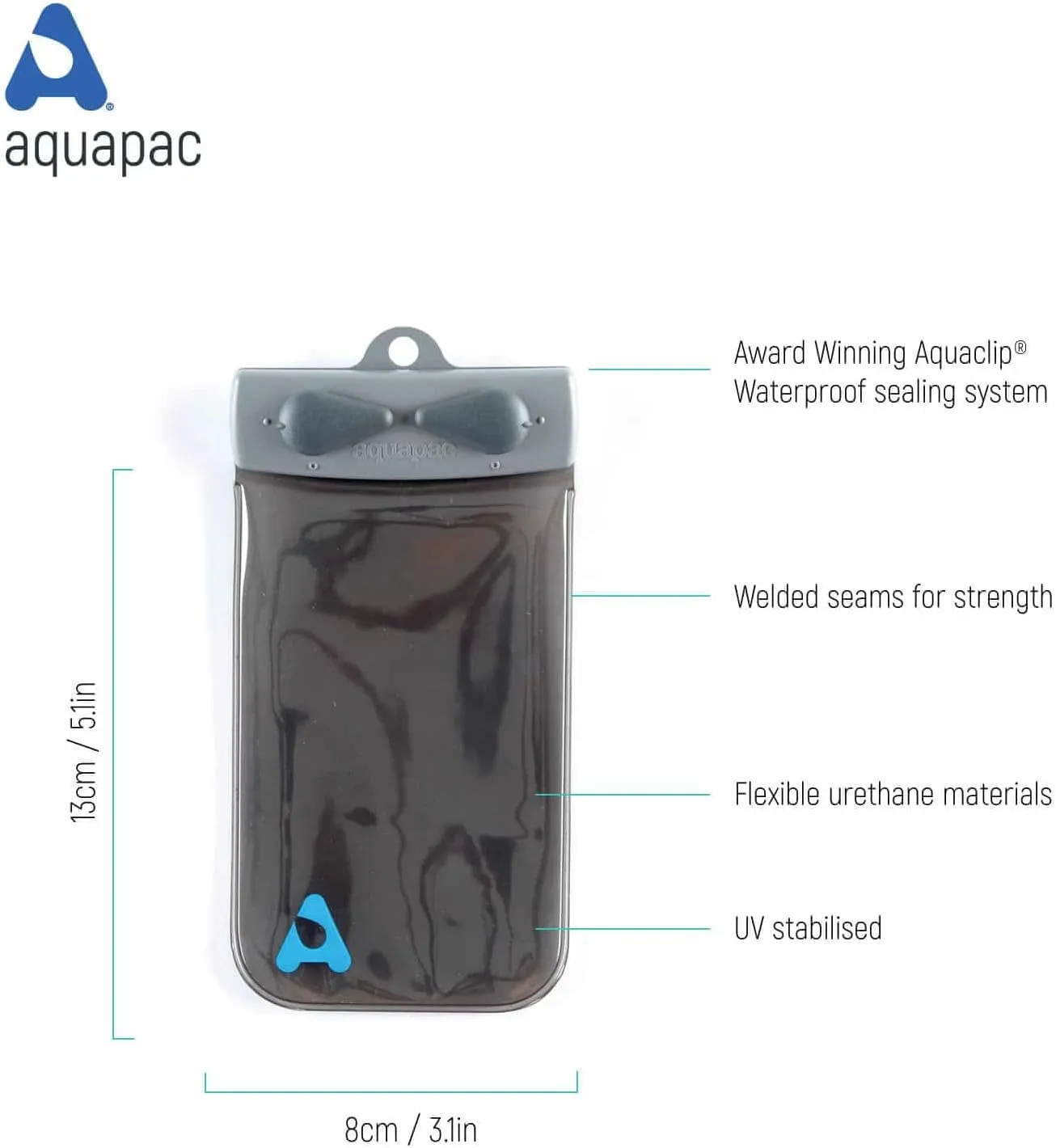 Aquapac KEYMASTER Lime Green – Protect and Carry Keys, Cards and Small Valuables up to 10m or 30 feet