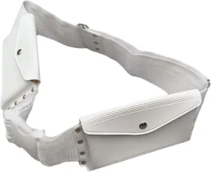 Arab Hajj Belt with 2 Pockets Adjustable Ihram Belt Anti-theft Waist Bag for Prayer Ethnic Hajj and Umrah