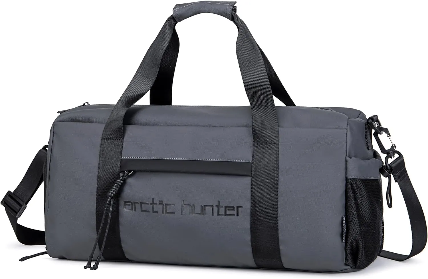 Arctic Hunter 25L Premium Gym Bag Water Resistant Duffel Bag with Shoe Compartment with Detachable Shoulder Straps for Men and Women, LX00537