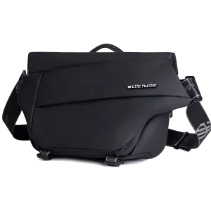 Arctic Hunter Small Cross Body Waist bag for Men Women with Adjustable Buckle and PU Coated Synthetic Water Resistant Shoulder bag for Travel Hiking, Y00046