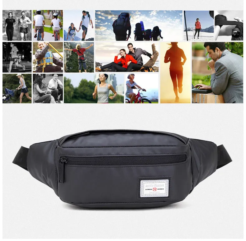 Arctic Hunter Unisex Chest Bag Water Resistant Polyester Crossbody Travel Hiking Outdoor Shopping bag for Men and Women, YB14001