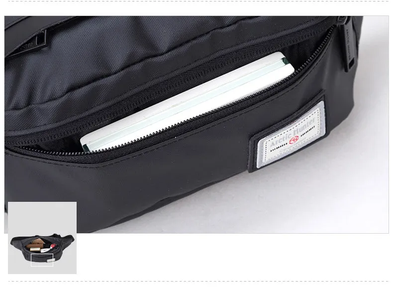 Arctic Hunter Unisex Chest Bag Water Resistant Polyester Crossbody Travel Hiking Outdoor Shopping bag for Men and Women, YB14001