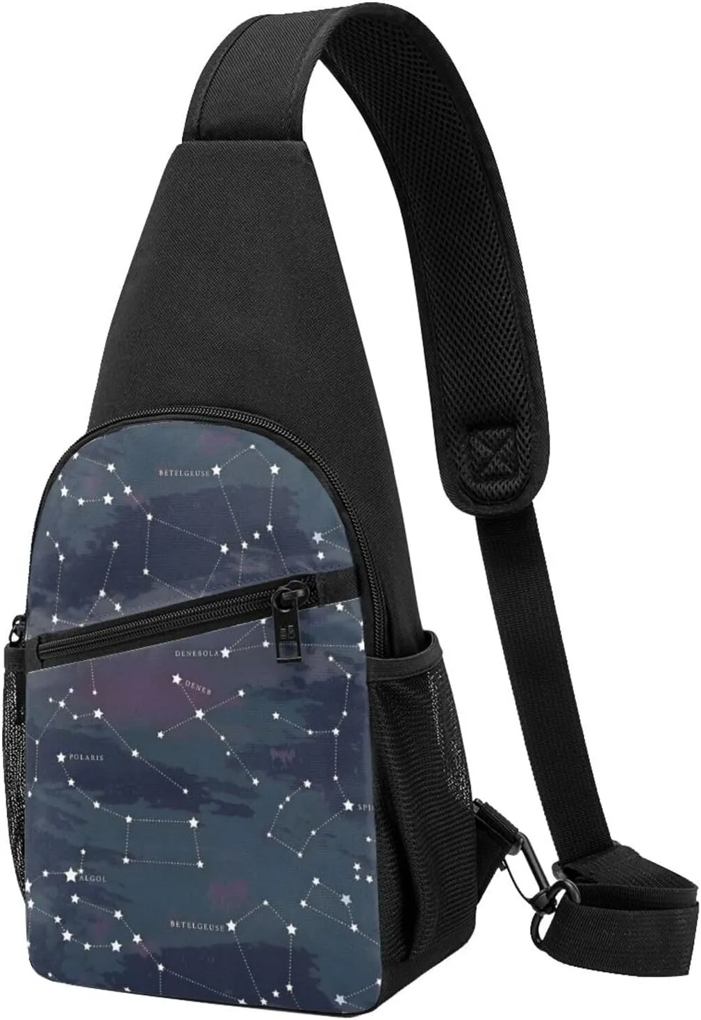 Astronomical Constellation Night Sky Pattern Adjustable Fanny Pack Waist Bag For Travel Sports