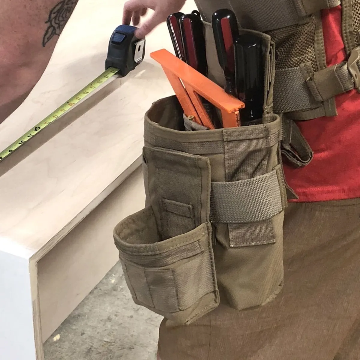 Atlas46 AIMS Pro-Flex Tape Measure Pouch