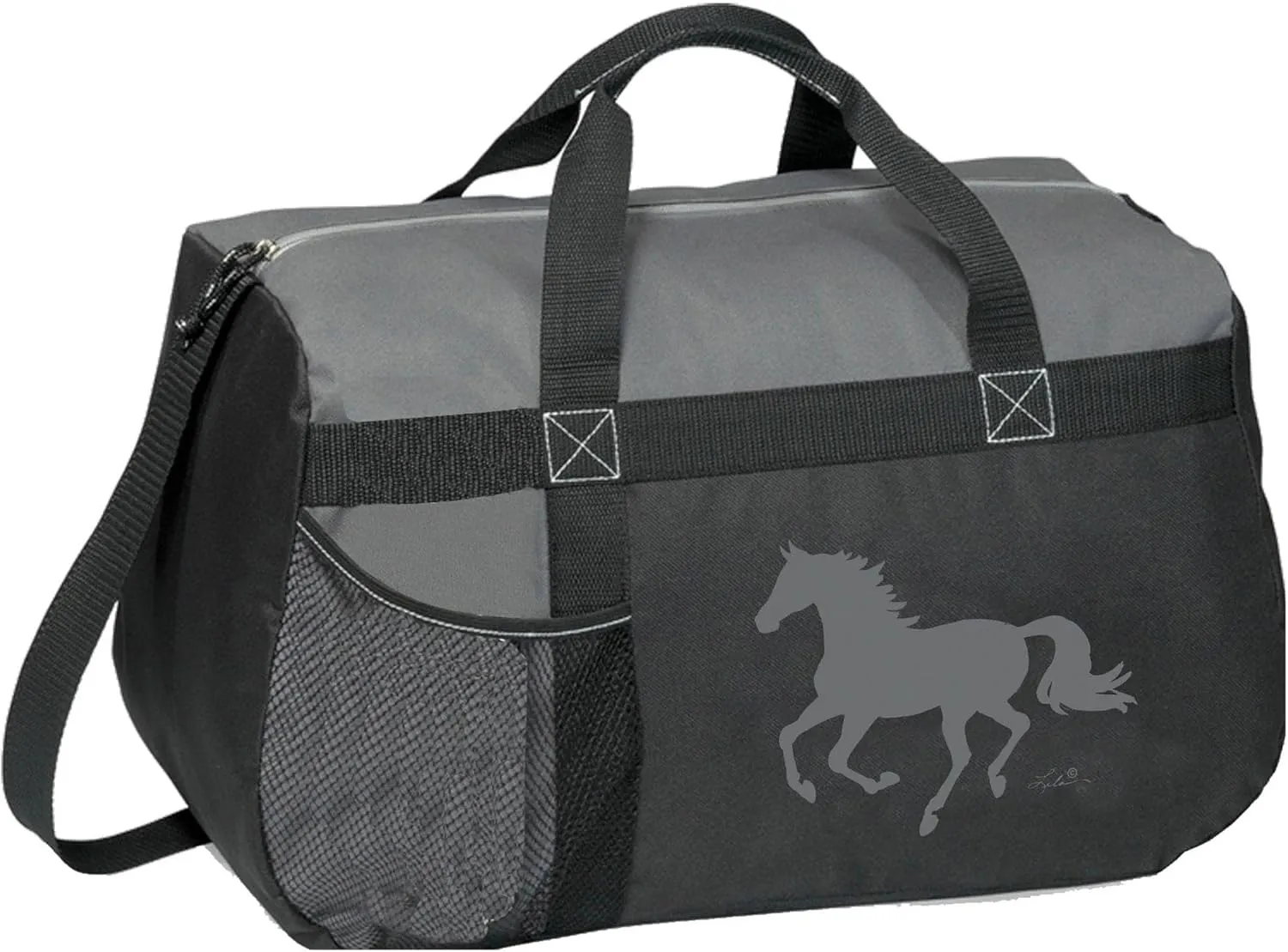 Awst Equestrian Horse Helmet Travel Duffle (Grey)