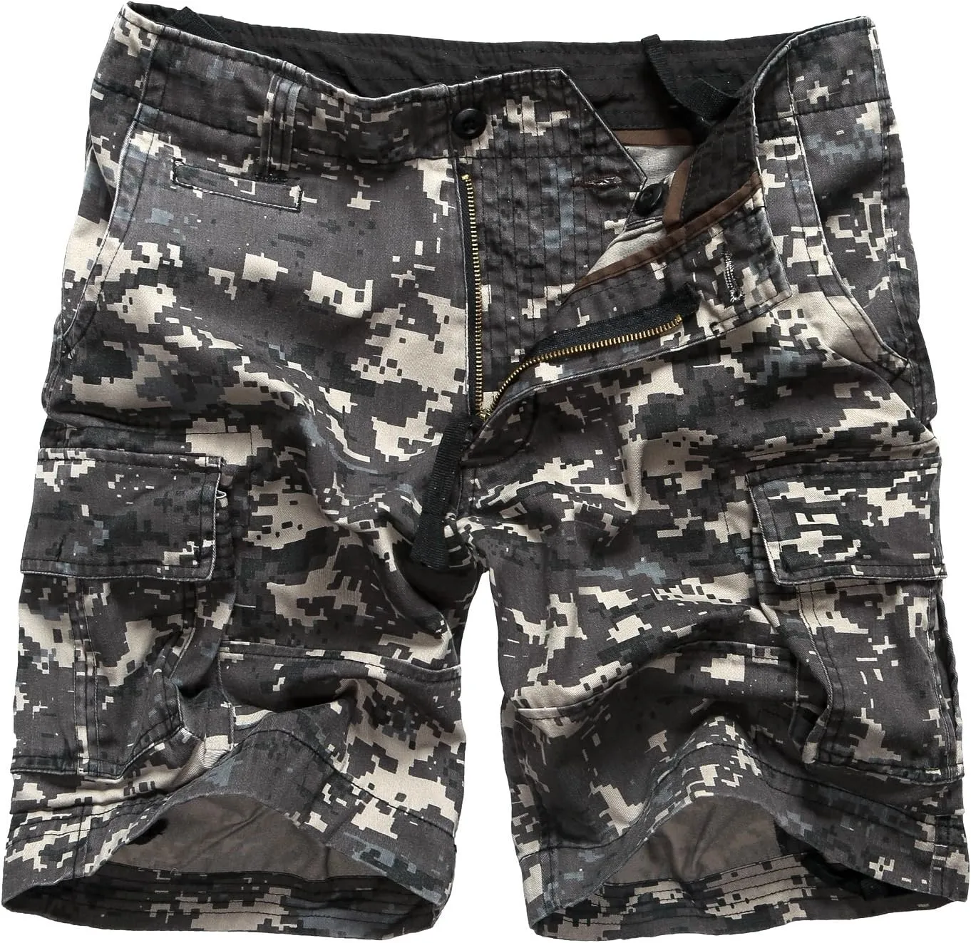 Backbone Mens Army Tactical Military Cargo Shorts Work Fishing Camping Camo Shorts