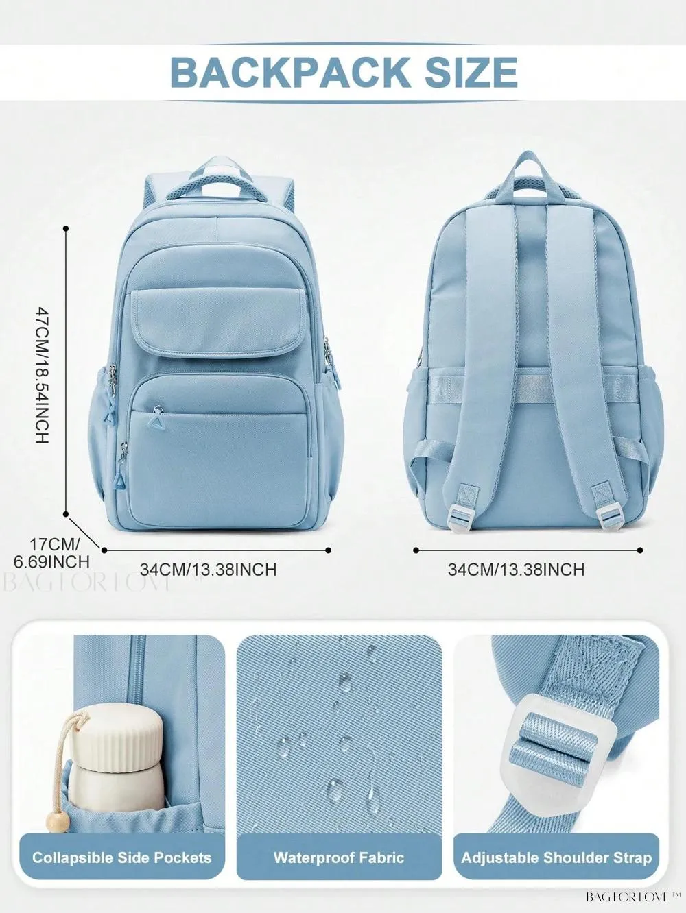 BagForLove - Water Resistant Laptop Bag for Women