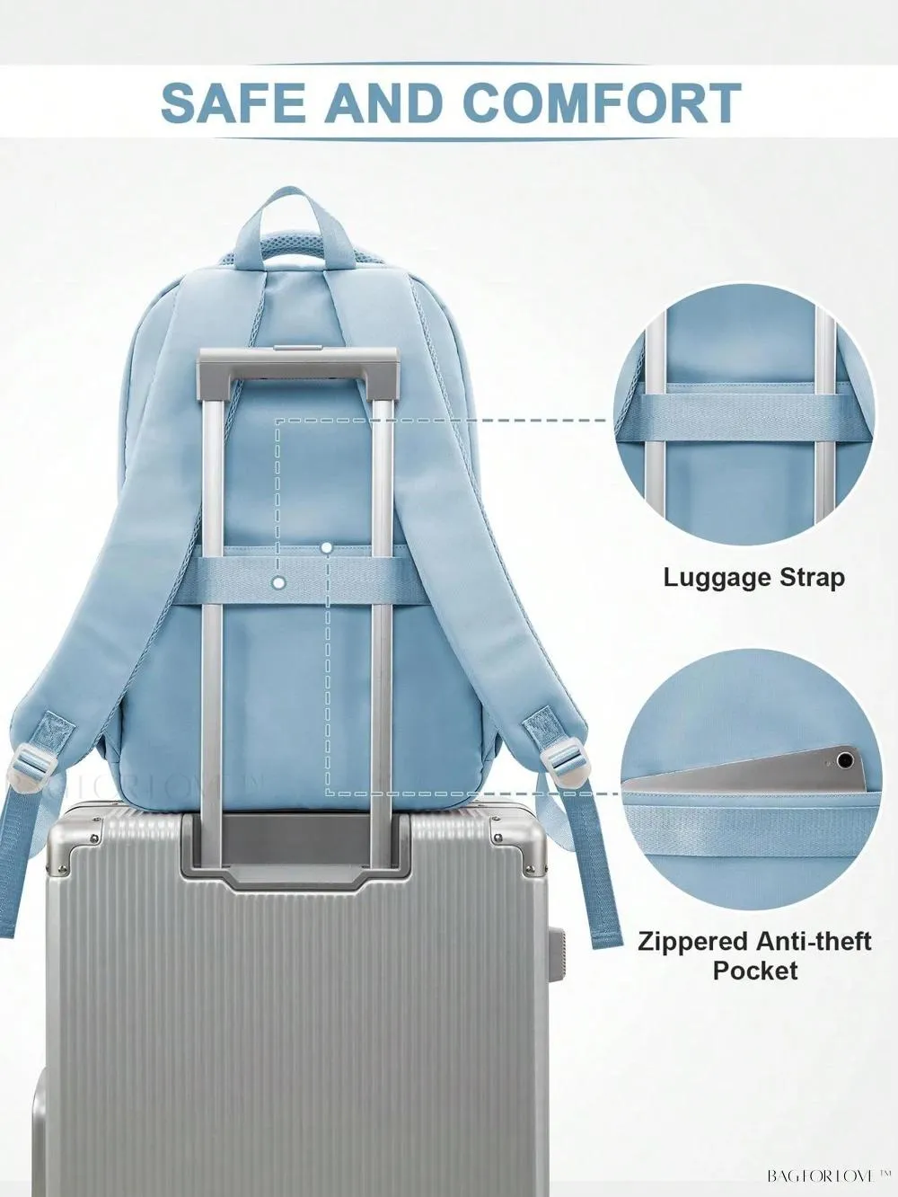 BagForLove - Water Resistant Laptop Bag for Women