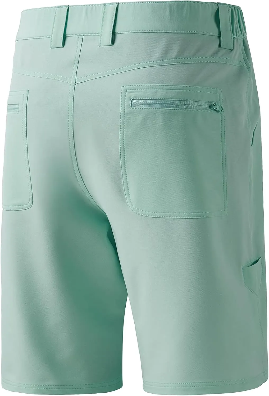 BASSDASH 10.5” Mens Fishing Cargo Shorts Quick Dry UPF 50  Water Resistant FP01M