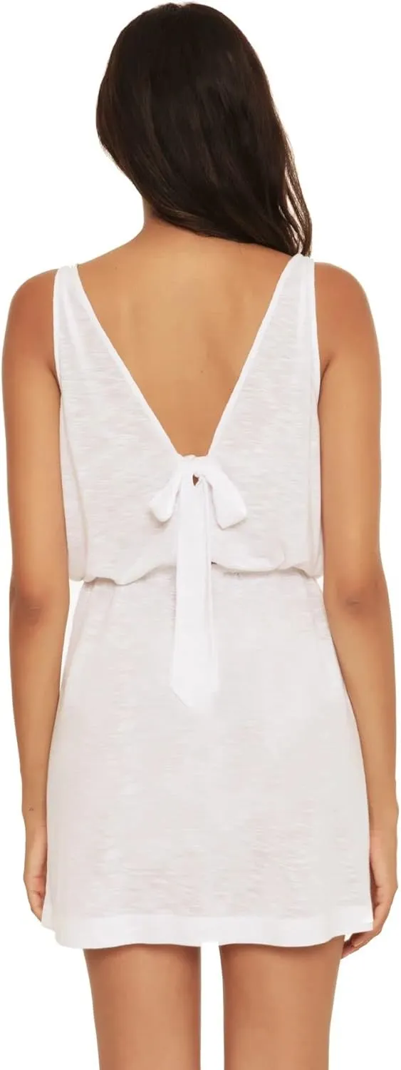 BECCA by Rebecca Virtue Breezy Basics Reversible Cowl Neck Dress Cover-Up