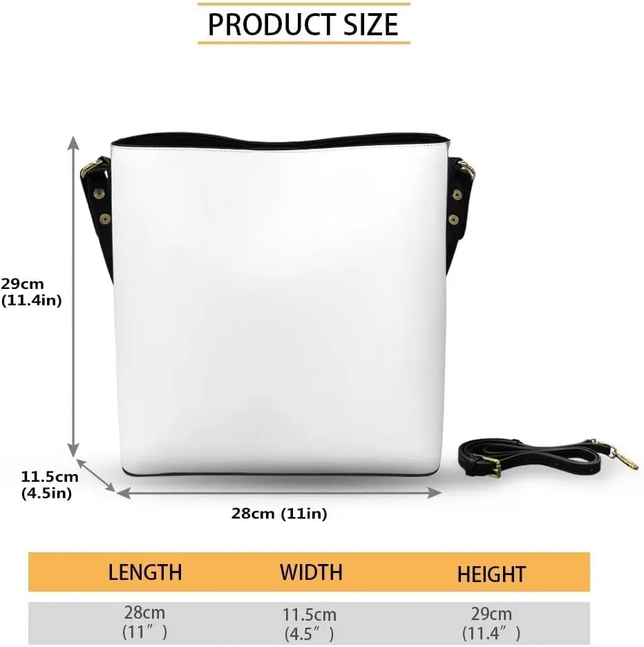Belidome Women‘s Crossbody Handbags Pu Leather Bucket Shoulder Bag Lightweight Durable