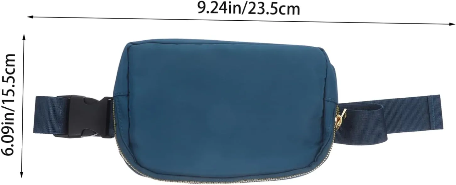 BESTonZON Women Waist Pouch Stylish Fanny Pack for Travel Fitness Outdoor Activities Versatile Cross Body Shoulder Chest Bag Durable Design