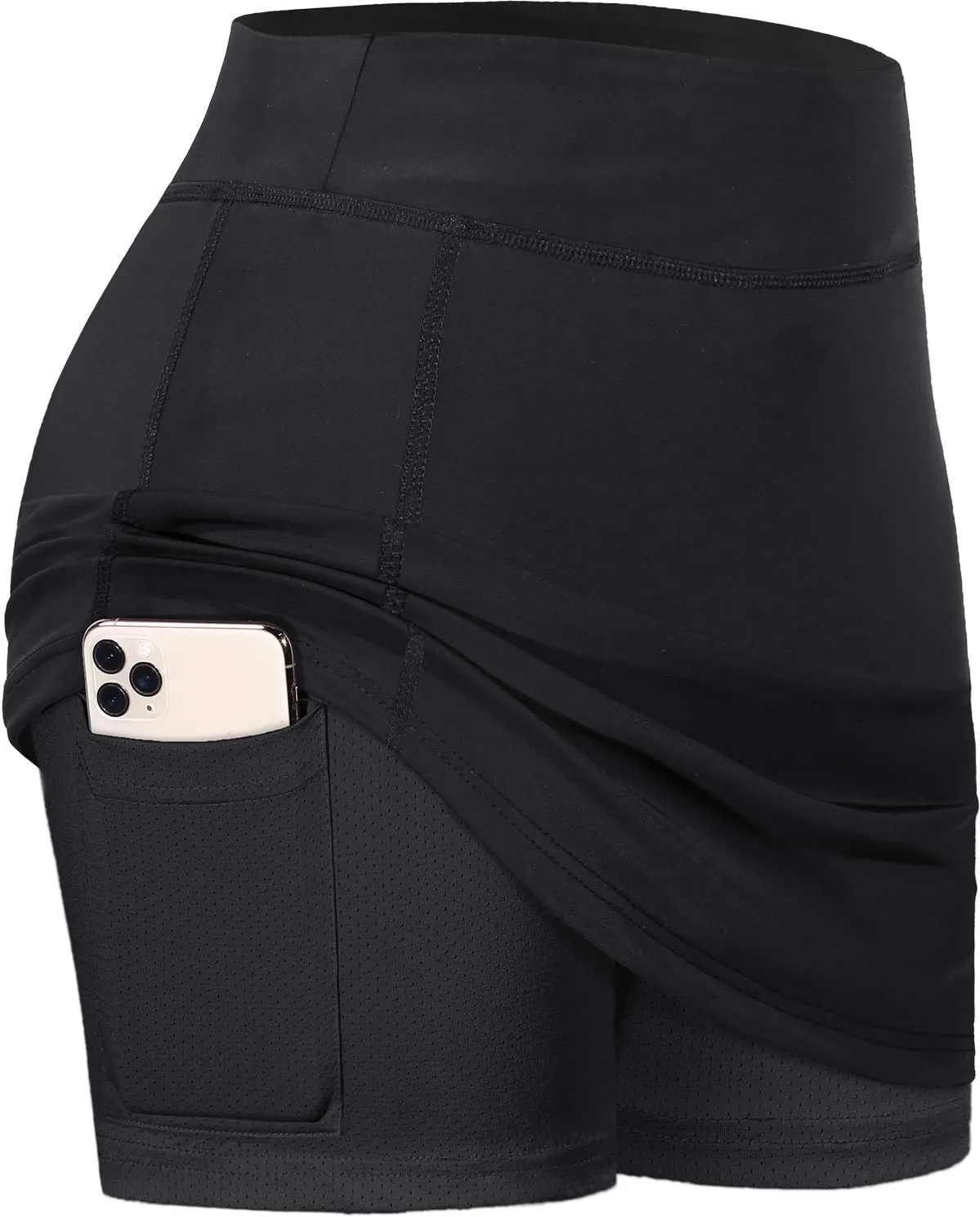 BLEVONH Womens Summer Tennis Skirts with Shorts Underneath, Pickleball, Athletic, Workout and Golf Skorts with Pockets