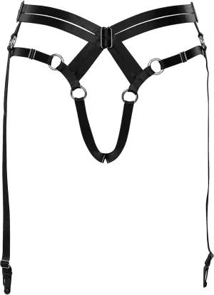 Body Harness Garter Leg Cage Punk Waist Strap Lingerie Gothic Strappy Harness Belt Adjustable Panty