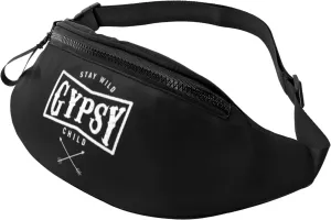 Bohemian Boho Chic Stay Wild Gypsy Child Hippie Unisex Adjustable Waist Bag Outdoor Sports Running Waist Bag Business Travel Phone Bag