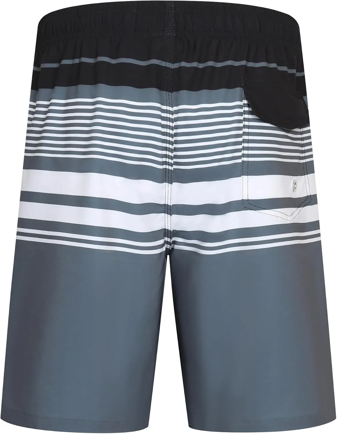 BOJIN Mens Swim Trunks 9" Quick Dry Stretch Swim Shorts Mesh Lining Bathing Suits Swimwear Beach Shorts with Pockets