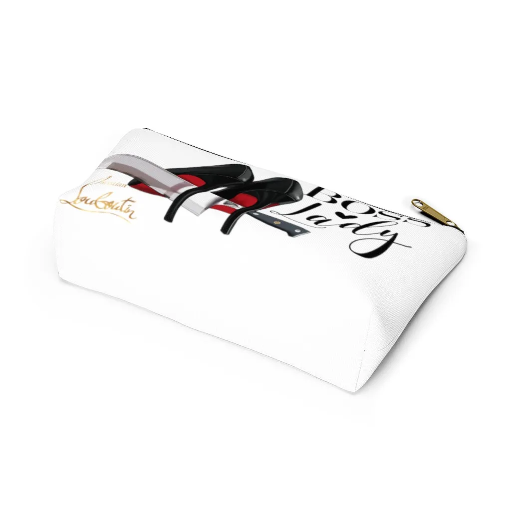 Boss Lady  Accessory Pouch w T-bottom
