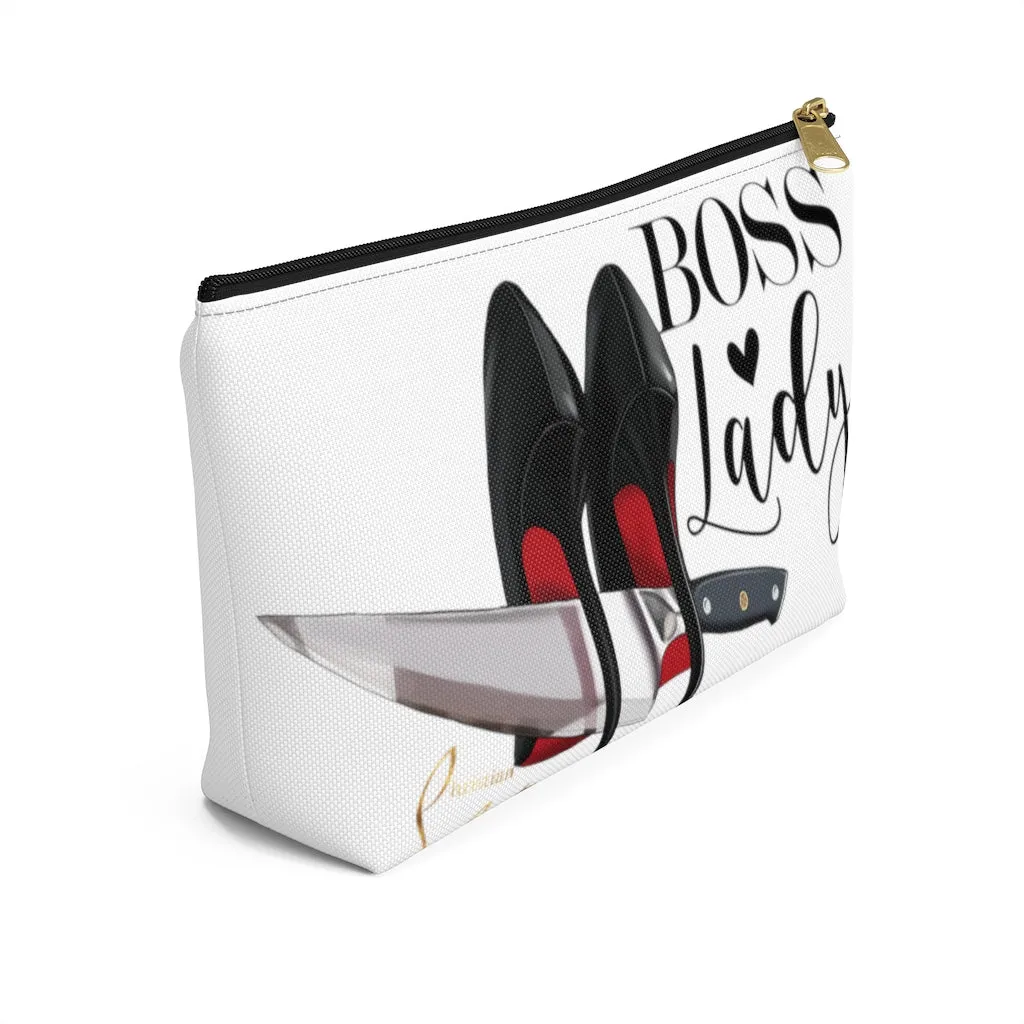 Boss Lady  Accessory Pouch w T-bottom