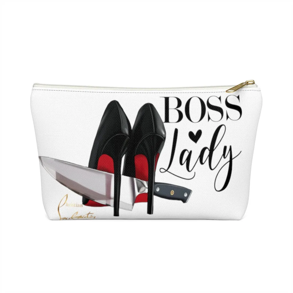 Boss Lady  Accessory Pouch w T-bottom