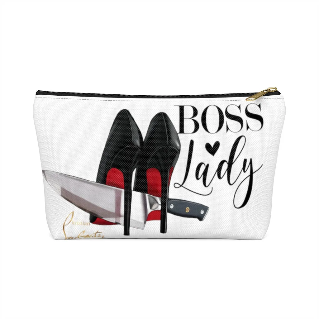 Boss Lady  Accessory Pouch w T-bottom